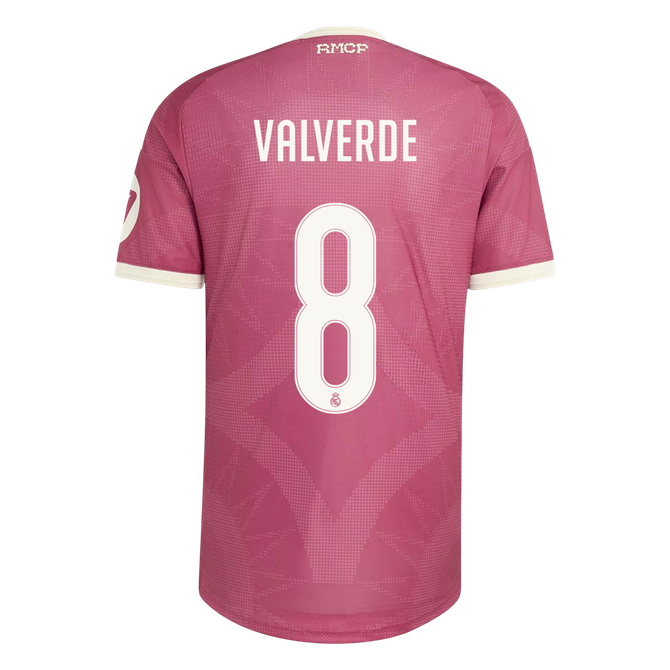 Real Madrid 2026/27 Üçüncü Forması VALVERDE #8 - Oyuncu Versiyonu