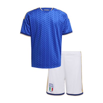 Italy 2026 Dünya Kupası Çocuk İç Saha Forma Seti [PREMIUM]