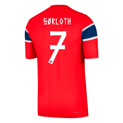 Norway 2026 Dünya Kupası İç Saha Forması SØRLOTH #7 - Oyuncu Versiyonu
