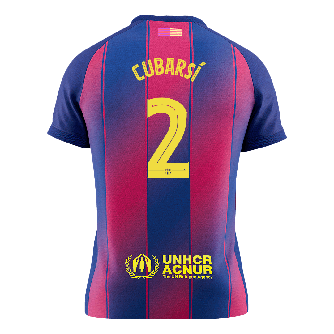 Barcelona 2025/26 İç Saha Forması CUBARSÍ #2 - UCL [PREMIUM]