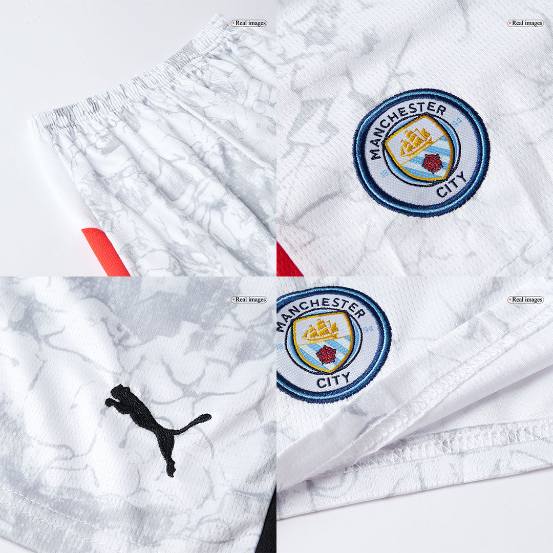 Manchester City 2025/26 Dünya Kupası KidSuper Çocuk Forma Seti - Kulüpler Dünya Kupası