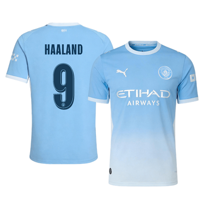 Manchester City 2026/27 İç Saha Forması HAALAND #9 - UCL - Oyuncu Versiyonu