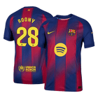 Barcelona 2025/26 İç Saha Forması ROONY #28 - Oyuncu Versiyonu