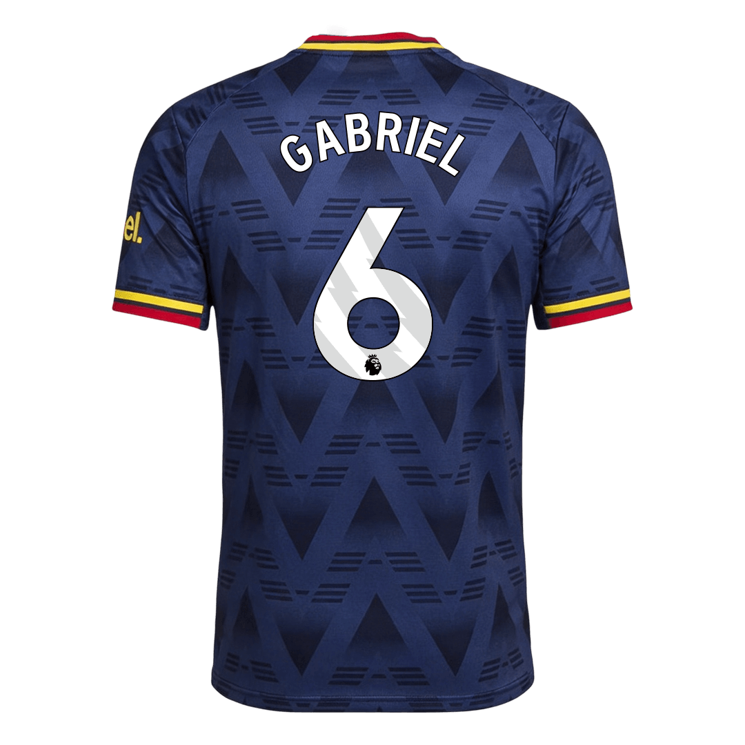 Arsenal 2026/27 Deplasman Forması GABRIEL #6 - Oyuncu Versiyonu