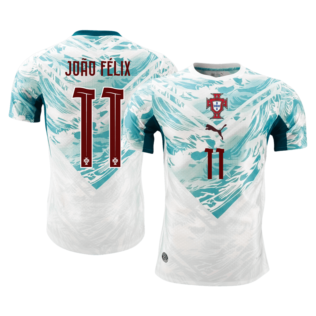 Portekiz 2026 Dünya Kupası Deplasman Forması JOÃO FÉLIX #11 - Oyuncu Versiyonu