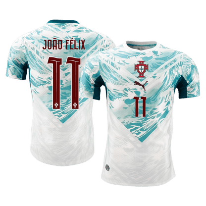Portekiz 2026 Dünya Kupası Deplasman Forması JOÃO FÉLIX #11 - Oyuncu Versiyonu