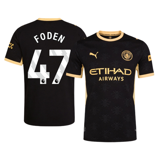 Manchester City 2026/27 Deplasman Forması FODEN #47 - Oyuncu Versiyonu