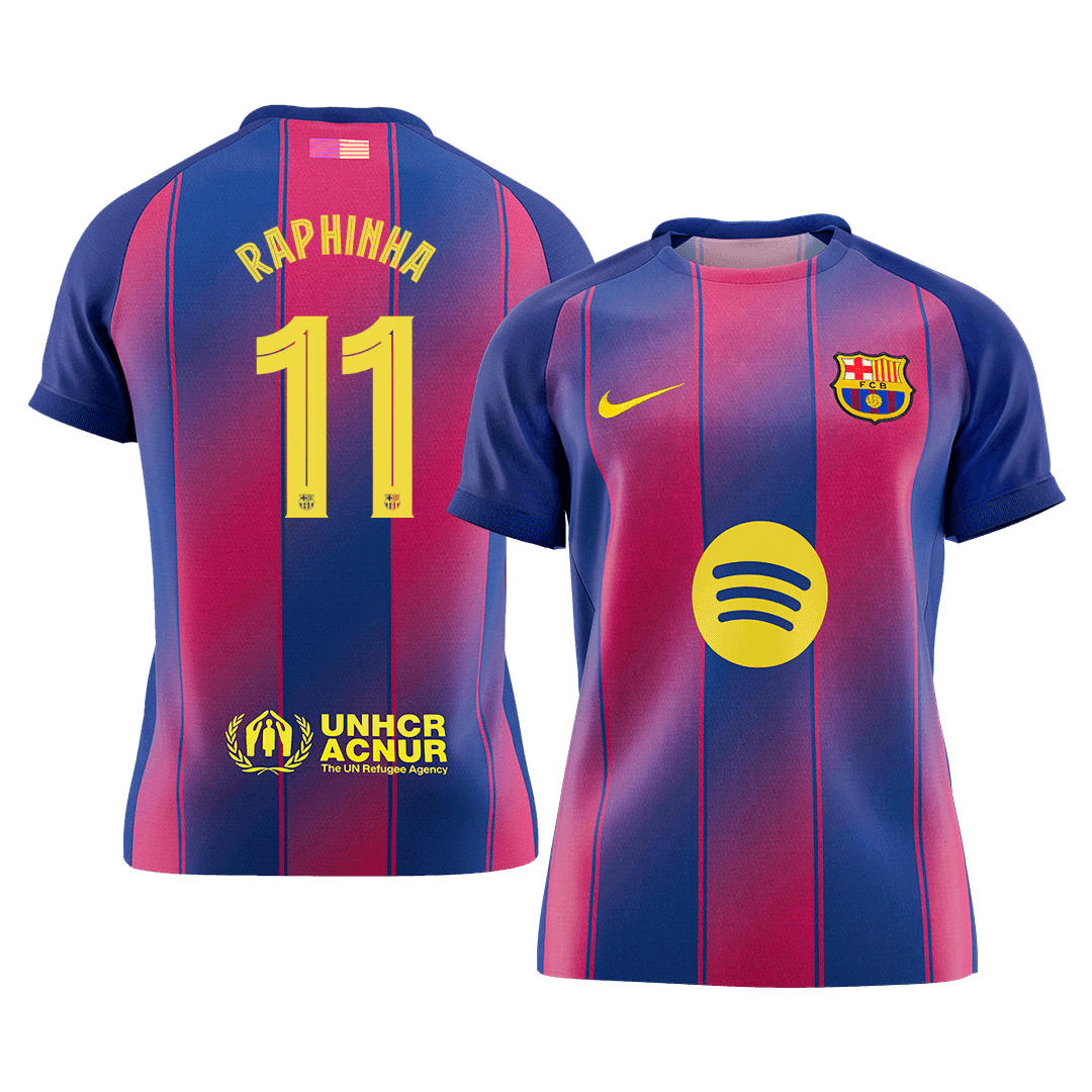 Barcelona 2025/26 İç Saha Forması RAPHINHA #11 - UCL [PREMIUM]