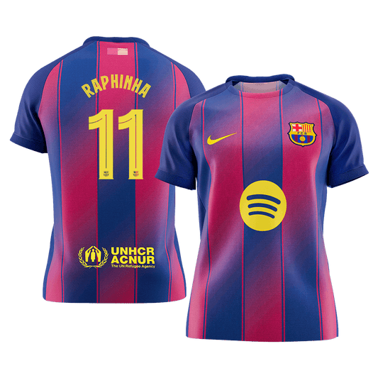 Barcelona 2025/26 İç Saha Forması RAPHINHA #11 - UCL [PREMIUM]