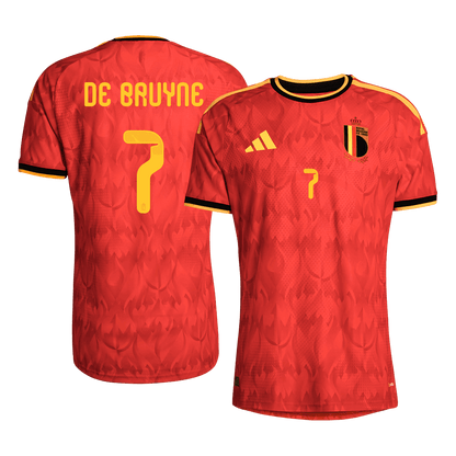 Belgium 2026 Dünya Kupası İç Saha Forması DE BRUYNE #7 - Oyuncu Versiyonu