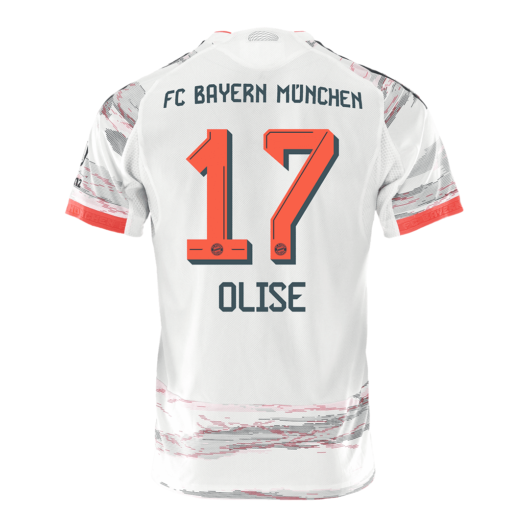 Bayern Munich 2025/26 Deplasman Forması OLISE #17 - Oyuncu Versiyonu