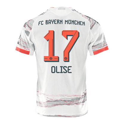 Bayern Munich 2025/26 Deplasman Forması OLISE #17 - Oyuncu Versiyonu