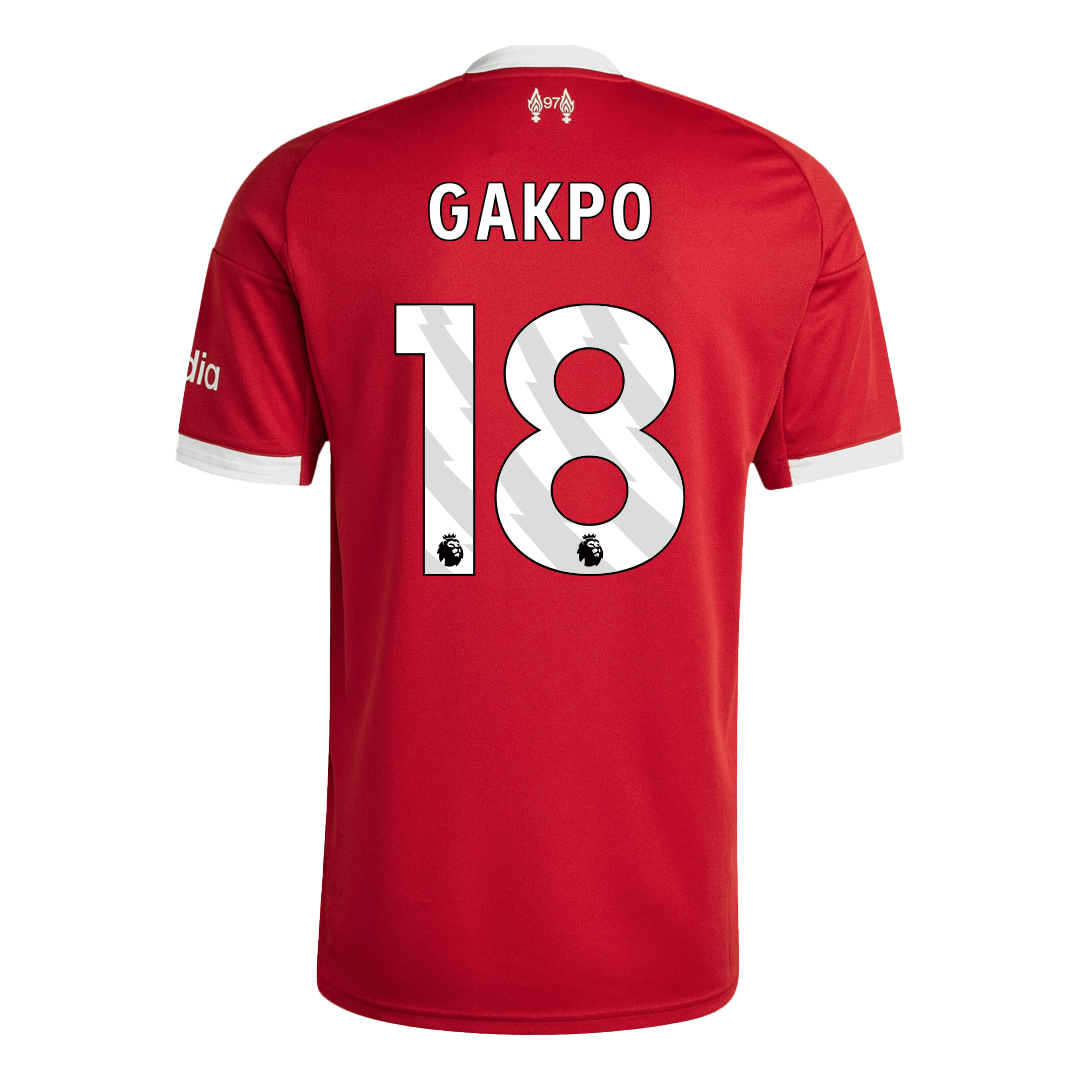 Liverpool 2025/26 İç Saha Forması GAKPO #18