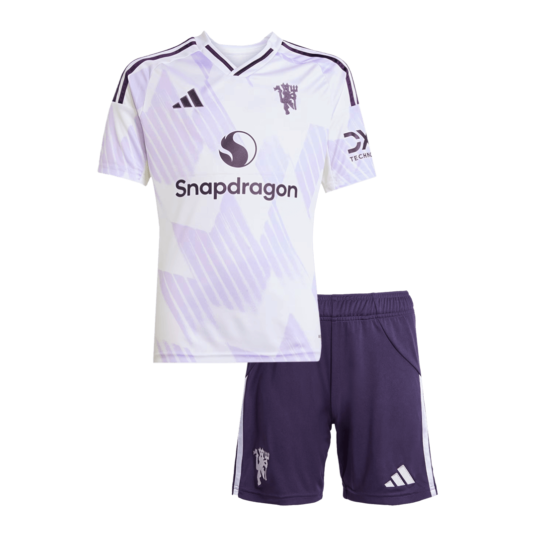 Manchester United 2025/26 Çocuk Deplasman Forma Seti