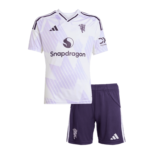 Manchester United 2025/26 Çocuk Deplasman Forma Seti