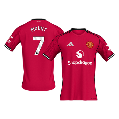 Manchester United 2025/26 İç Saha Forması MOUNT #7 [PREMIUM]