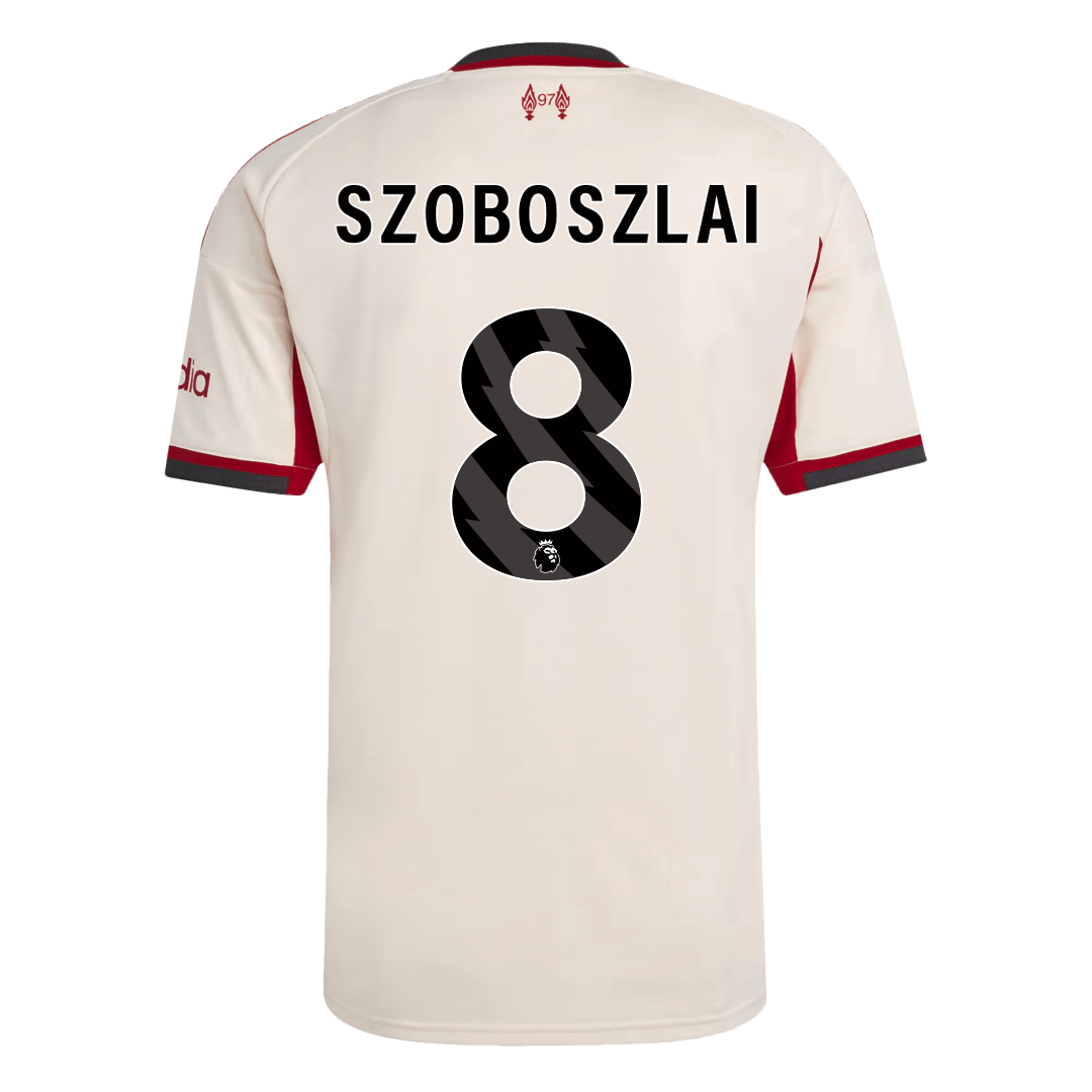 Liverpool 2025/26 Deplasman Forması SZOBOSZLAI #8