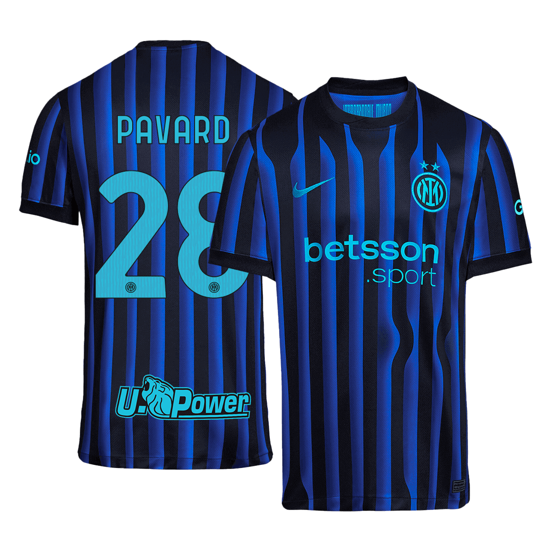 Inter Milan 2025/26 İç Saha Forması PAVARD #28