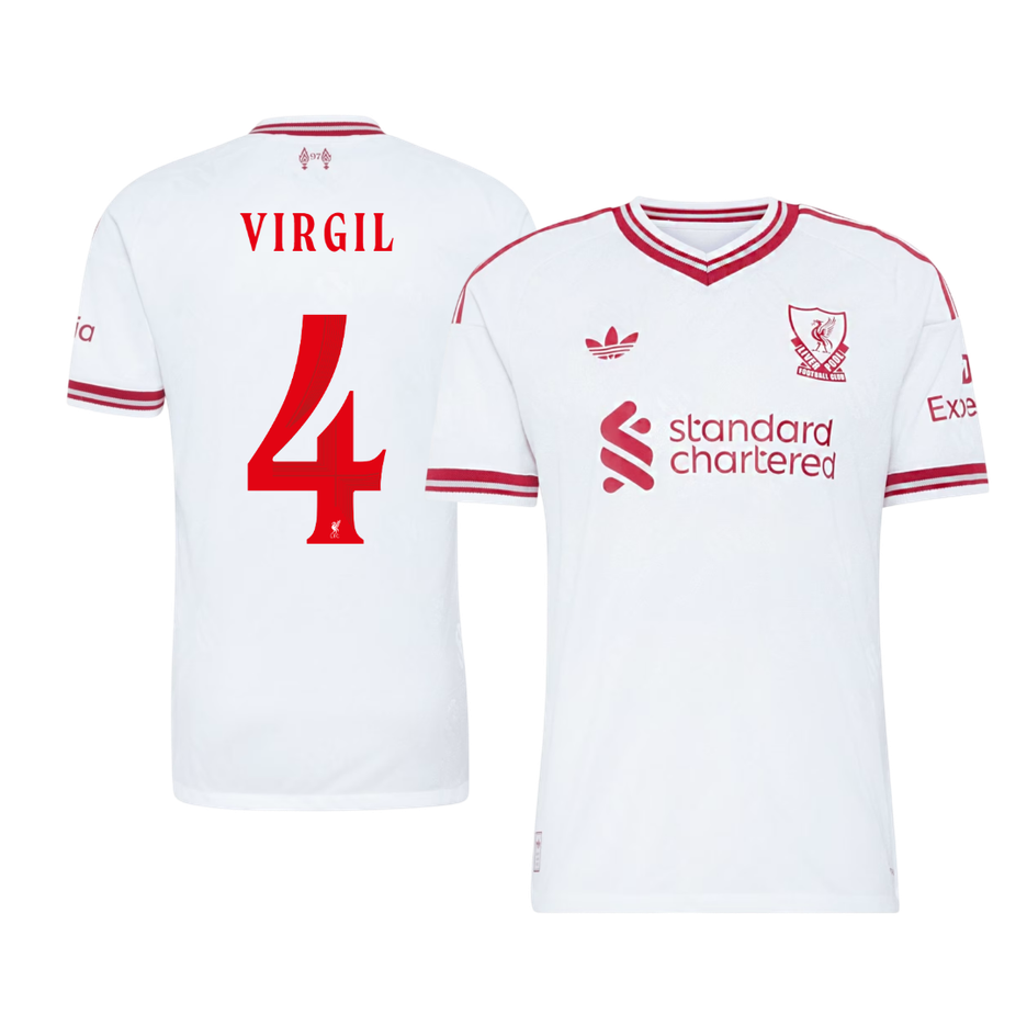 Liverpool 2026/27 Deplasman Forması VIRGIL #4 - UCL - Oyuncu Versiyonu
