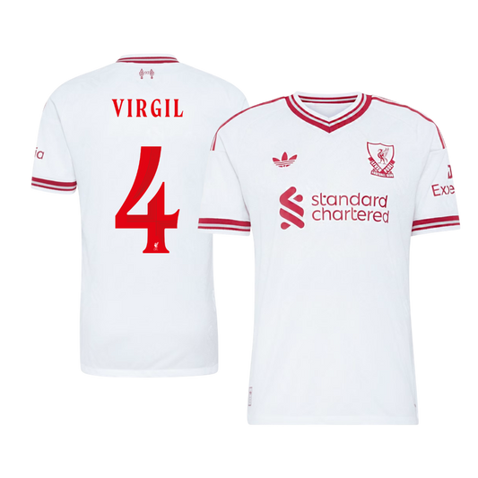 Liverpool 2026/27 Deplasman Forması VIRGIL #4 - UCL - Oyuncu Versiyonu