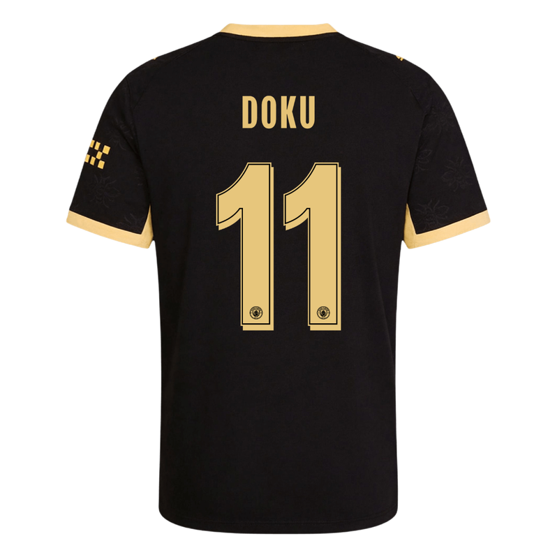 Manchester City 2026/27 Deplasman Forması DOKU #11 - UCL - Oyuncu Versiyonu