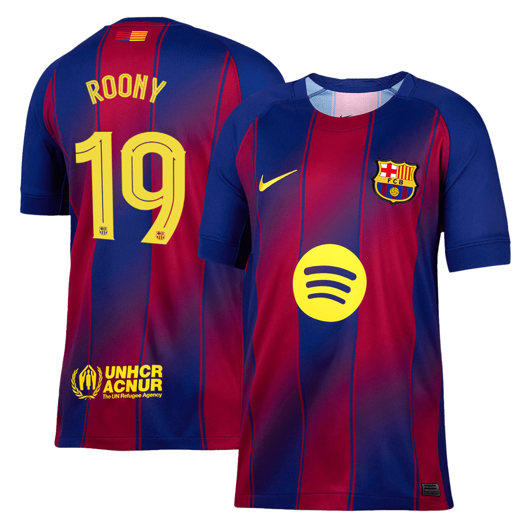 Barcelona 2025/26 İç Saha Forması ROONY #19 - UCL [PREMIUM]