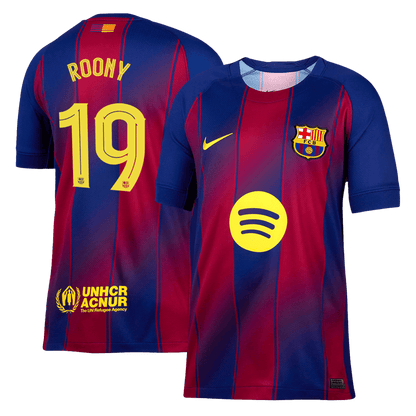 Barcelona 2025/26 İç Saha Forması ROONY #19 - UCL [PREMIUM]