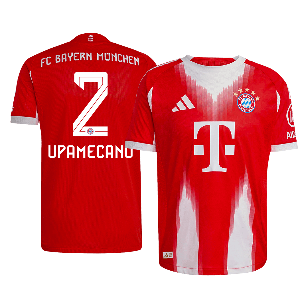 Bayern Munich 2025/26 İç Saha Forması UPAMECANO #2 - Oyuncu Versiyonu