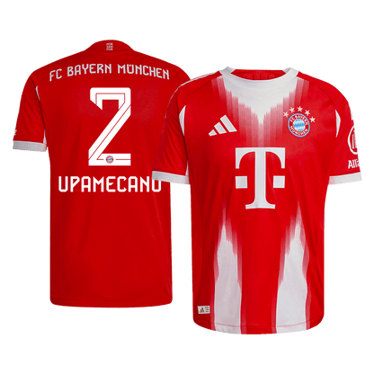 Bayern Munich 2025/26 İç Saha Forması UPAMECANO #2 - Oyuncu Versiyonu
