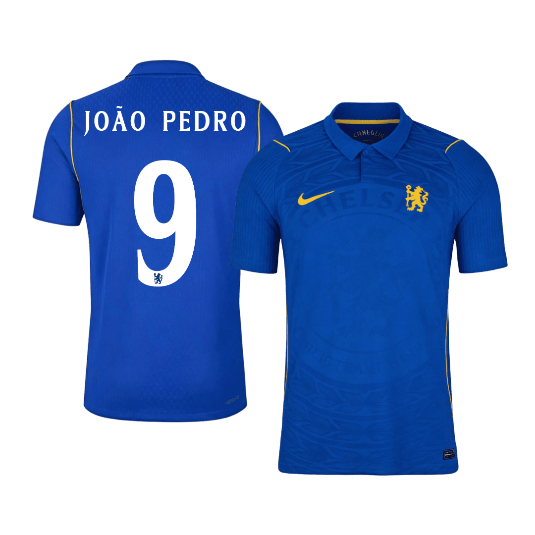 Chelsea 2026/27 İç Saha Forması JOÃO PEDRO #9 - UCL - Oyuncu Versiyonu