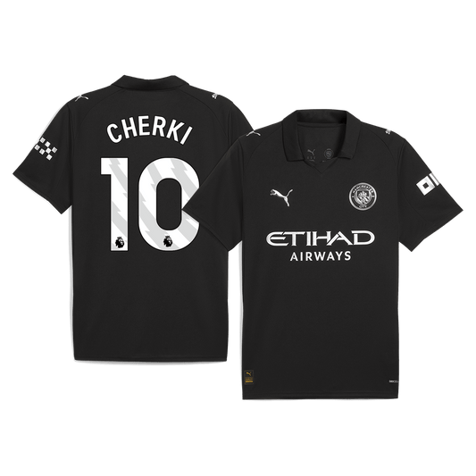 Manchester City 2025/26 Deplasman Forması CHERKI #10