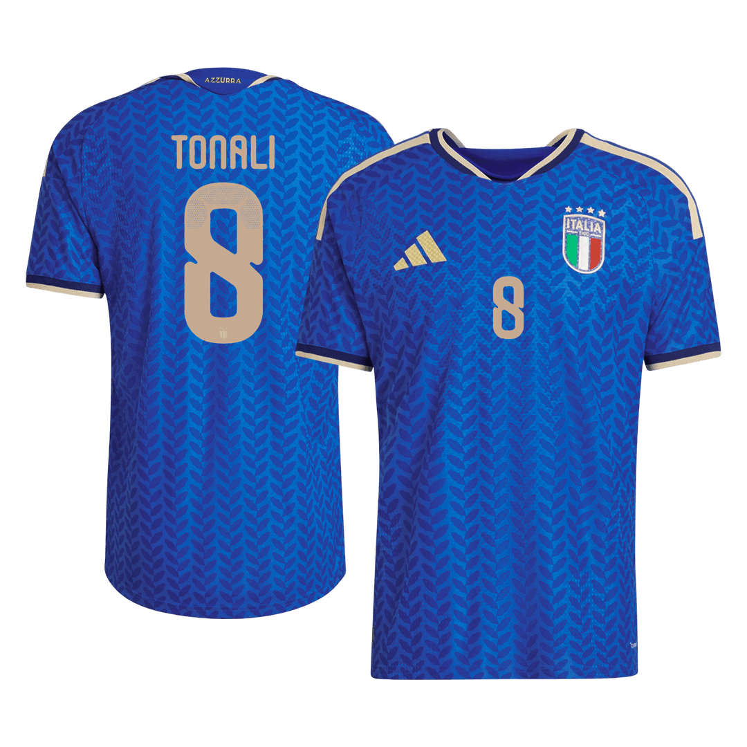 Italy 2026 Dünya Kupası İç Saha Forması TONALI #8 - Oyuncu Versiyonu