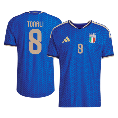 Italy 2026 Dünya Kupası İç Saha Forması TONALI #8 - Oyuncu Versiyonu