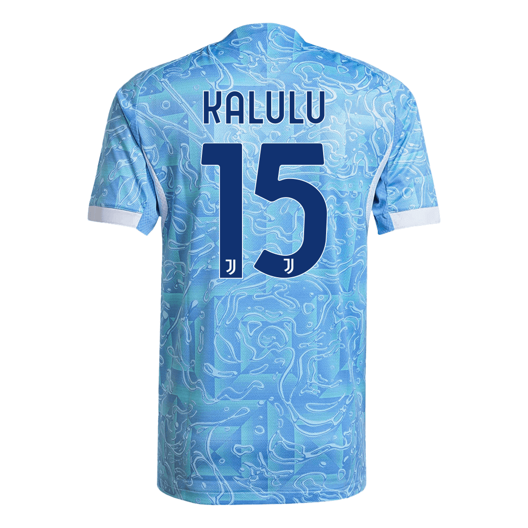 Juventus 2025/26 Deplasman Forması KALULU #15 - Oyuncu Versiyonu