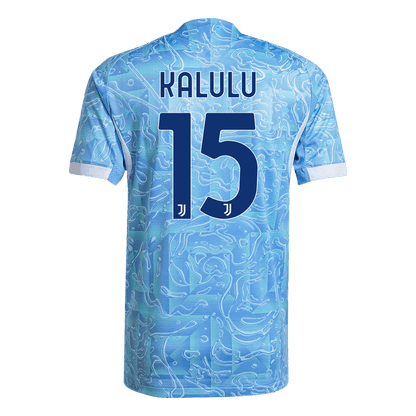 Juventus 2025/26 Deplasman Forması KALULU #15 - Oyuncu Versiyonu