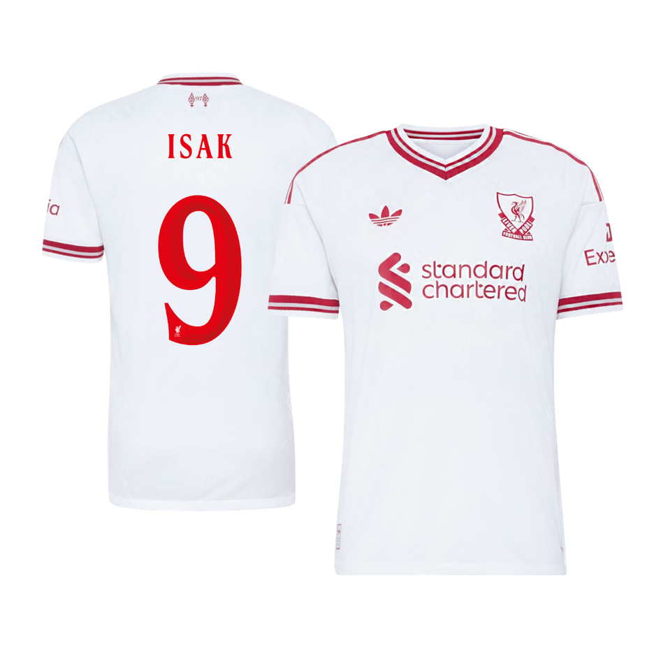 Liverpool 2026/27 Deplasman Forması ISAK #9 - UCL - Oyuncu Versiyonu