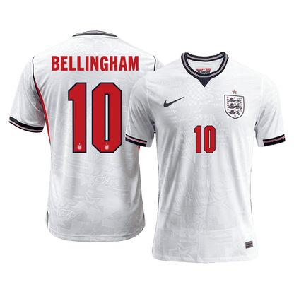 İngiltere 2026 Dünya Kupası İç Saha Forması BELLINGHAM #10 - Oyuncu Versiyonu