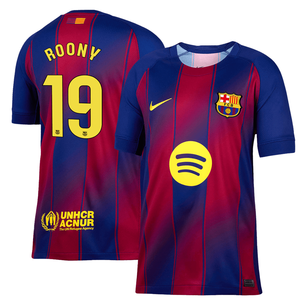 Barcelona 2025/26 İç Saha Forması ROONY #19 [PREMIUM]
