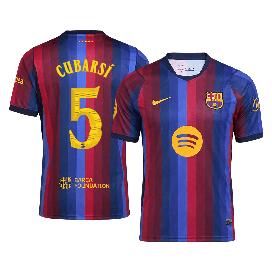Barcelona 2026/27 İç Saha Forması CUBARSÍ #5 - UCL