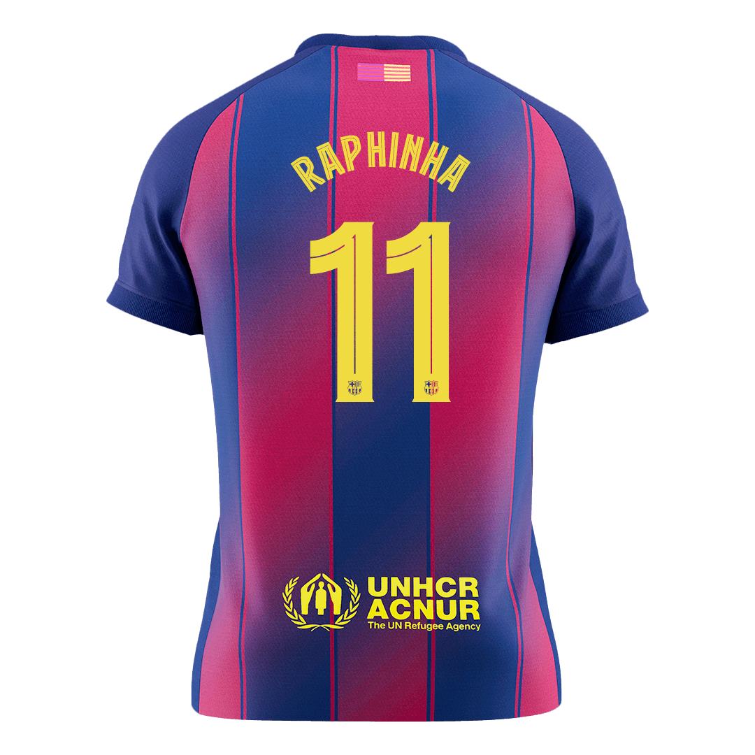 Barcelona 2025/26 İç Saha Forması RAPHINHA #11 - UCL [PREMIUM]