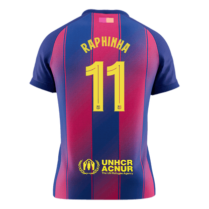 Barcelona 2025/26 İç Saha Forması RAPHINHA #11 - UCL [PREMIUM]