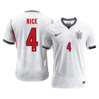 İngiltere 2026 Dünya Kupası İç Saha Forması RICE #4 - Oyuncu Versiyonu