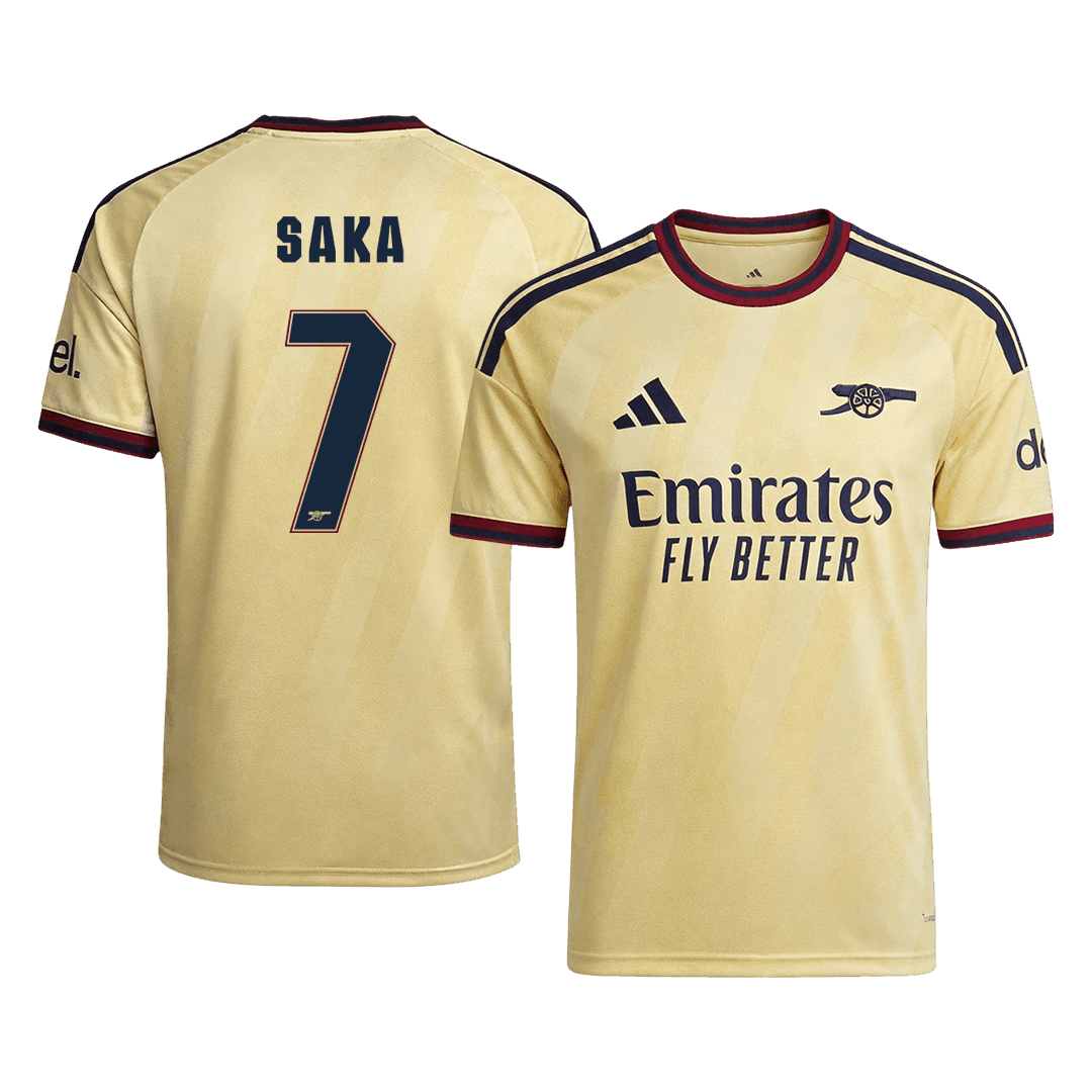 Arsenal 2026/27 Üçüncü Forması SAKA #7 - UCL - Oyuncu Versiyonu