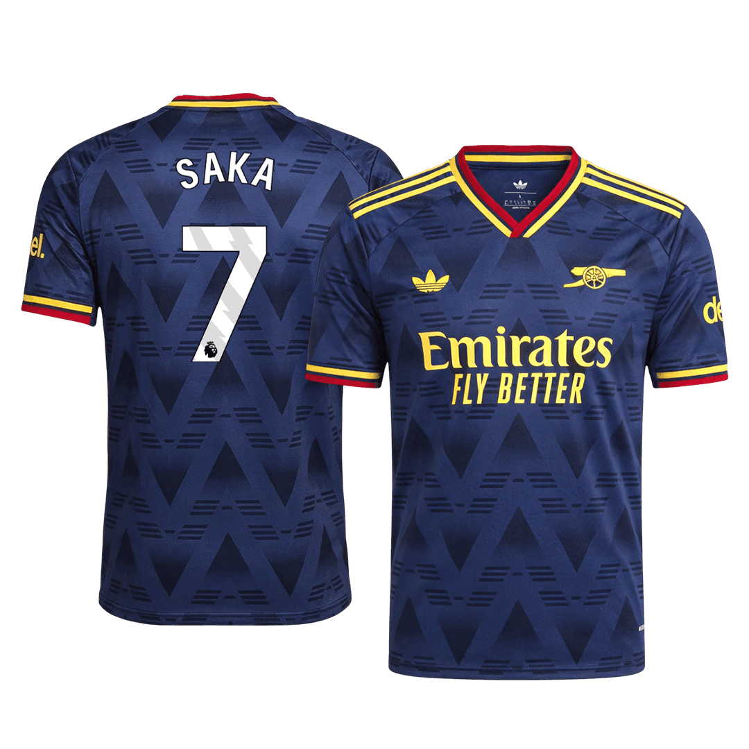 Arsenal 2026/27 Deplasman Forması SAKA #7 - Oyuncu Versiyonu