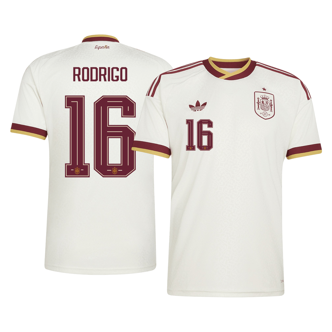 İspanya 2026 Dünya Kupası Deplasman Forması RODRIGO #16