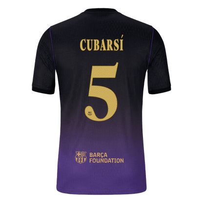 Barcelona 2026/27 Deplasman Forması CUBARSÍ #5 - UCL - Oyuncu Versiyonu