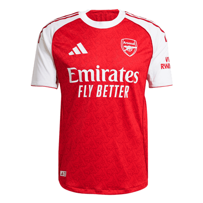 Arsenal 2025/26 İç Saha Forması SALIBA #2 - Oyuncu Versiyonu