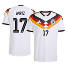 Germany 2026 Dünya Kupası İç Saha Forması WIRTZ #17 - Oyuncu Versiyonu