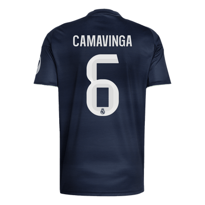 Real Madrid 2025/26 Deplasman Forması CAMAVINGA #6 [PREMIUM]