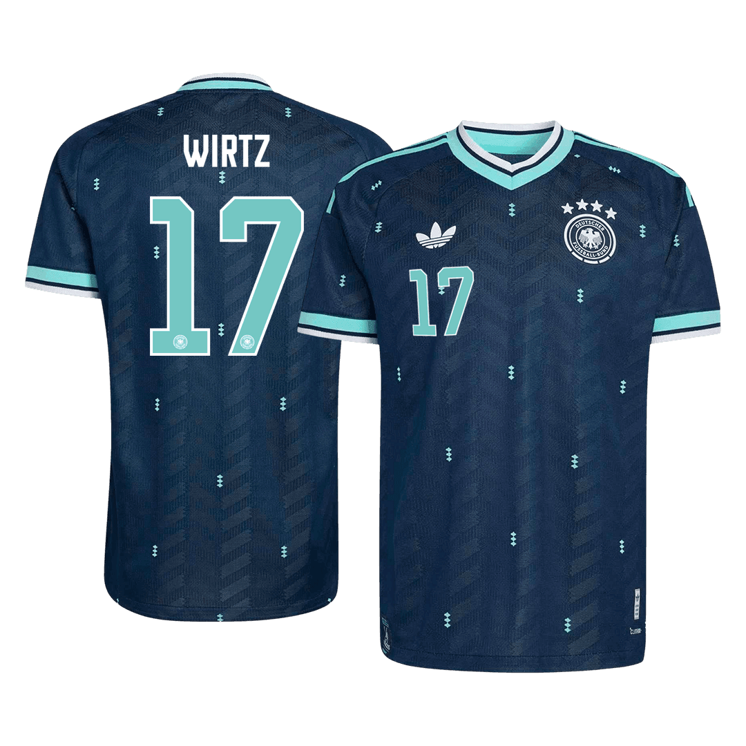 Germany 2026 Dünya Kupası Deplasman Forması WIRTZ #17 - Oyuncu Versiyonu
